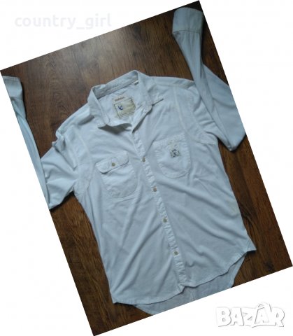 Diesel - страхотна мъжка памучна риза, снимка 8 - Ризи - 25269015