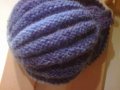 Ръчно плетена шапка тюрбан и шал, снимка 2