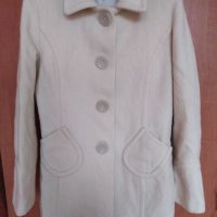 Бяло палто, снимка 1 - Палта, манта - 23508060