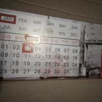 Вечен календар Лондон, снимка 1 - Декорация за дома - 25143561