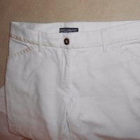 Бял панталон Dolce & Gabbana, снимка 11 - Панталони - 19806033