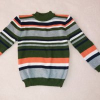Нов пуловер и дънки с колан 4-5 год., снимка 6 - Детски пуловери и жилетки - 23707670