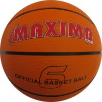 Гумена баскетболна топка MAX размер 6 нова., снимка 1 - Баскетбол - 24124963