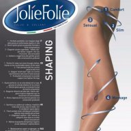 Jolie Folie 30DEN черен,телесен италиански коригиращ чорапогащник 40-85кг стягащи чорапогащници, снимка 2 - Бельо - 17978035