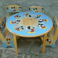 Детска маса с 4 стола, снимка 2 - Мебели за детската стая - 18547003