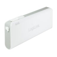 Logilink Mobile Power Bank 10000mAh, IP44 мобилно зарядно за таблети и смартфони, снимка 4 - Външни батерии - 17801698