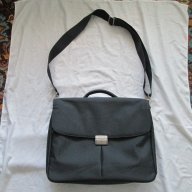 SAMSONITE сива чанта за през рамо с отделение за лаптоп., снимка 1 - Чанти - 18436014
