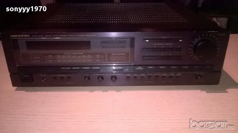 Memorex stav-3100 2x100watts 650вата на трафа-внос швеицария, снимка 1