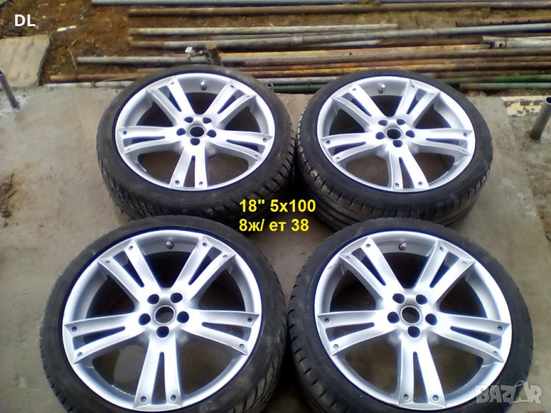 18 5х100 / 18 5x100 Fondmetal, снимка 1