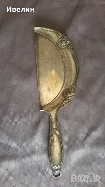 стара посребрена лопатка, снимка 1
