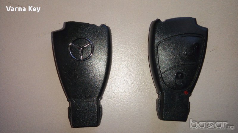 Кутийка за ключ с 2 бутона за Мерцедес / Мercedes C/E, снимка 1