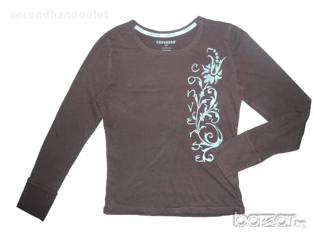 CONVERSE дамска блуза, снимка 1 - Блузи с дълъг ръкав и пуловери - 17457460