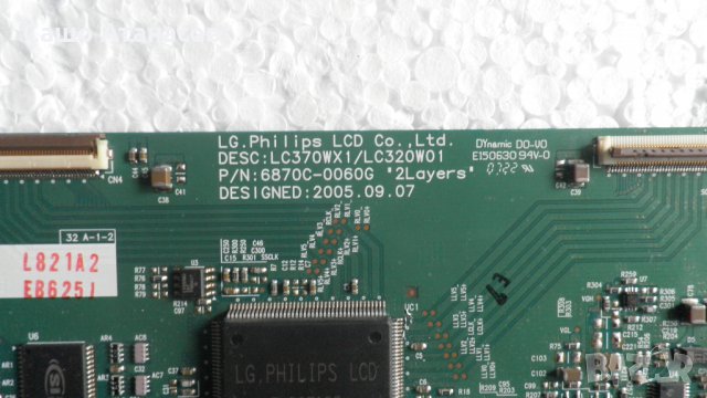 LG 32LC2RR-ZL с дефектирала матрица ,6870C-0060G ,MF-056L/M ,LC320W01(SL)(14), снимка 12 - Части и Платки - 24389850