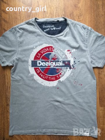 Desigual - страхотна мъжка тениска, снимка 3 - Тениски - 24989397