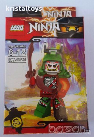 Конструктори Нинджа Ninja - осем различни героя, снимка 4 - Рисуване и оцветяване - 17855891