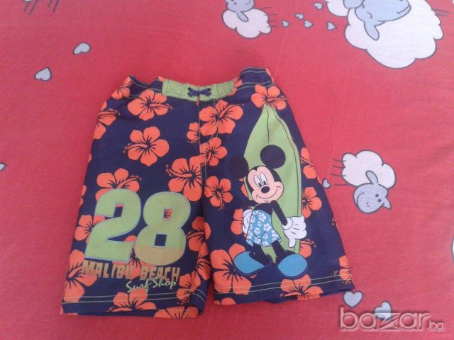 Нови Disney бермуди с Мики Маус от Англия-размер-5-6г., снимка 4 - Други - 8113120