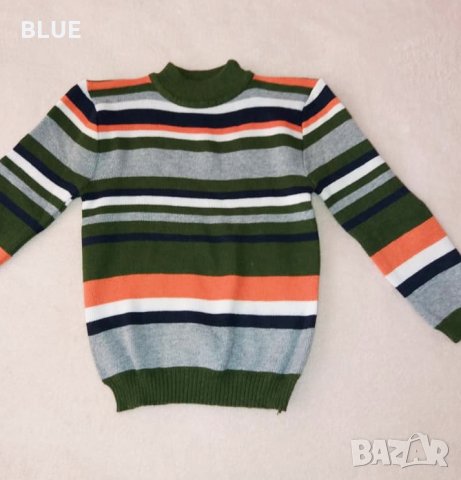 Нов пуловер и дънки с колан 4-5 год., снимка 6 - Детски пуловери и жилетки - 23707670