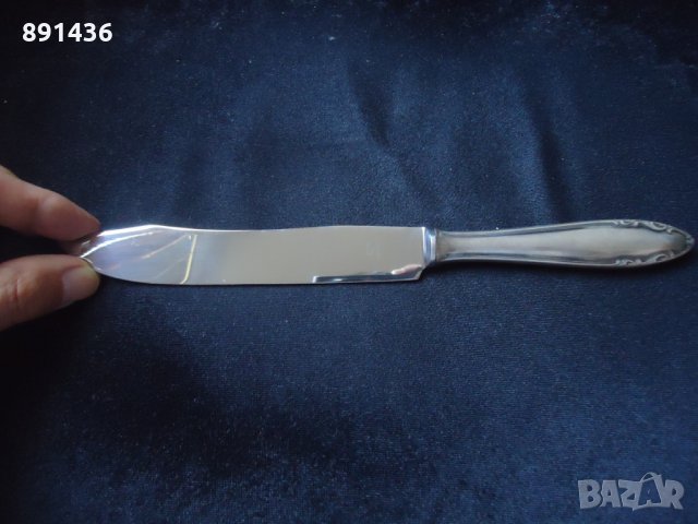 Ретро Австрийски кухненски нож с посребрена дръжка BENDORF