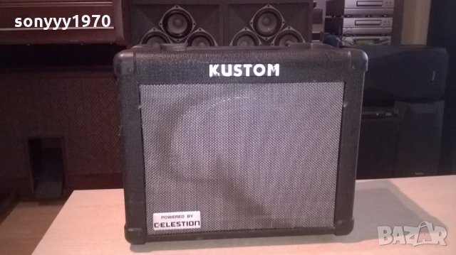 kustom by celestion kga16 usa-guitar amplifier-внос англия, снимка 5 - Ресийвъри, усилватели, смесителни пултове - 22816763