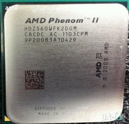 AMD Phenom II X2 560 Black Edition /3.3GHz/, снимка 1 - Процесори - 21596400