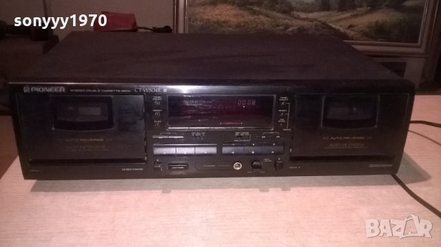 pioneer ct-w504r STEREO дек-внос швеицария, снимка 1 - Декове - 25525331