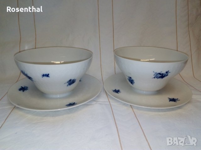 Комплект ОТ 3 части ROSENTHAL Blue Rhapsody Romance, снимка 2 - Сервизи - 25083933