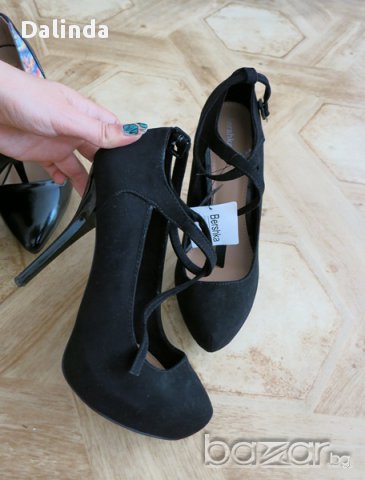 3чифта елегантни дамски обувки, снимка 3 - Дамски обувки на ток - 16074142