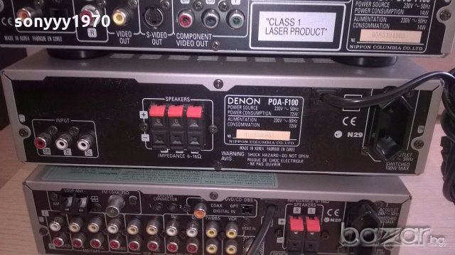 denon power ampli+receiver pReampli+cd-внос швеицария, снимка 8 - Ресийвъри, усилватели, смесителни пултове - 18289132