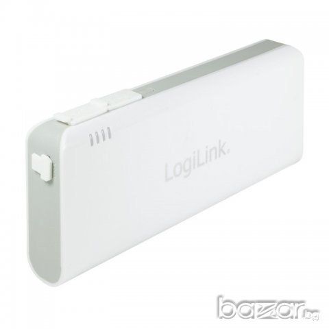 Logilink Mobile Power Bank 10000mAh, IP44 мобилно зарядно за таблети и смартфони, снимка 4 - Външни батерии - 17801698