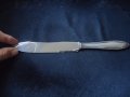 Ретро Австрийски кухненски нож с посребрена дръжка BENDORF, снимка 1 - Прибори за хранене, готвене и сервиране - 26165453