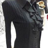 Дамска блуза два цвята, снимка 2 - Блузи с дълъг ръкав и пуловери - 19898762