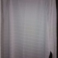 бяла тънка туника с дълъг ръкав, снимка 3 - Блузи с дълъг ръкав и пуловери - 16171949