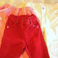 2 панталончета тип джинси едните са подплатени ! 10 лв общо, снимка 1 - Детски панталони и дънки - 15862589