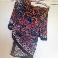 Дамски шал от фин плат, снимка 1 - Шапки - 18330154