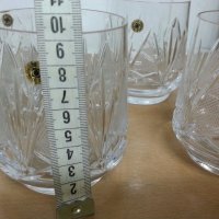 кристални чаши за уиски аперитив, снимка 2 - Антикварни и старинни предмети - 22180287