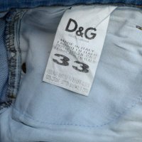 Dolce & Gabbana D&G мъжки дънки сини Произведени в Италия, снимка 6 - Дънки - 23444332