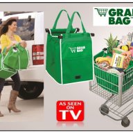 Пазарски чанти за многократна употреба Grab Bag, снимка 1 - Чанти - 14855359