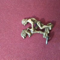 стара ероти4на бронзова фигурка, снимка 1 - Колекции - 21503415