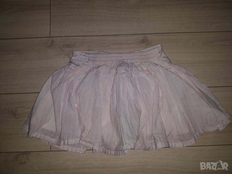 Детска розова пола с нишка ламе марка Kiki & Koko, снимка 1