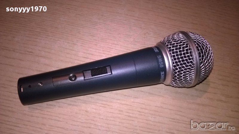 профи shure 58 микрофон-внос швеицария, снимка 1