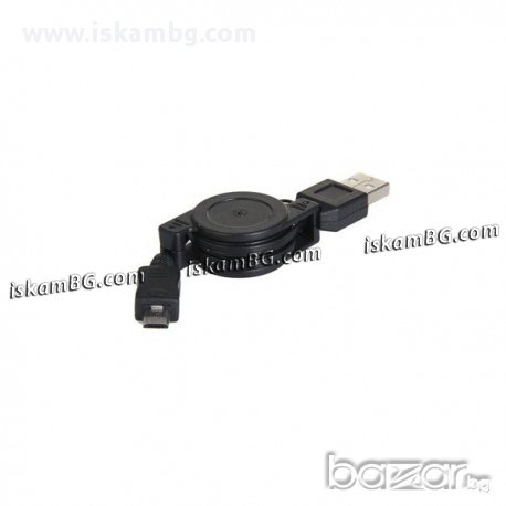 Micro USB мъжко към USB мъжко, снимка 1