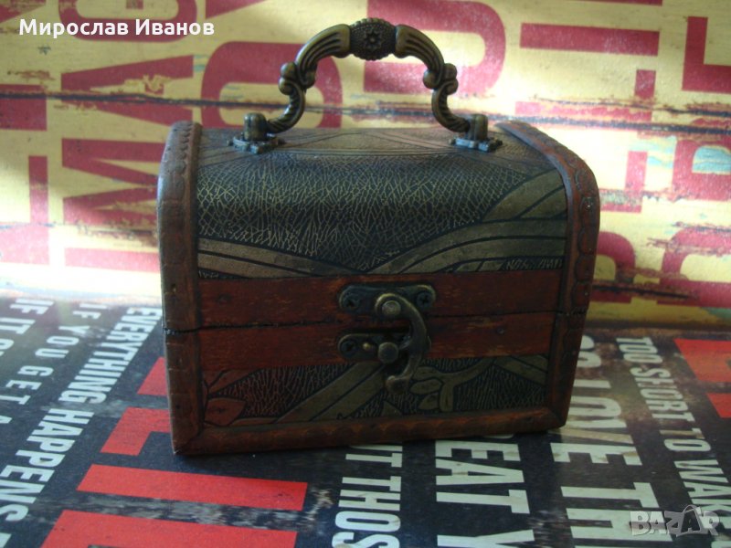 ^^ Сандъче ^^ - от остров Лефкада, от дърво, снимка 1