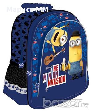 Раница миньони Minions blue 2915, снимка 1