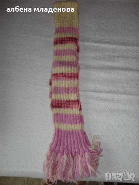 розаво жълт шал, снимка 1