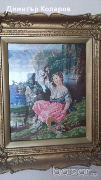 Гоблен WIEHLER GOBELIN "Сляпата козарка", снимка 1