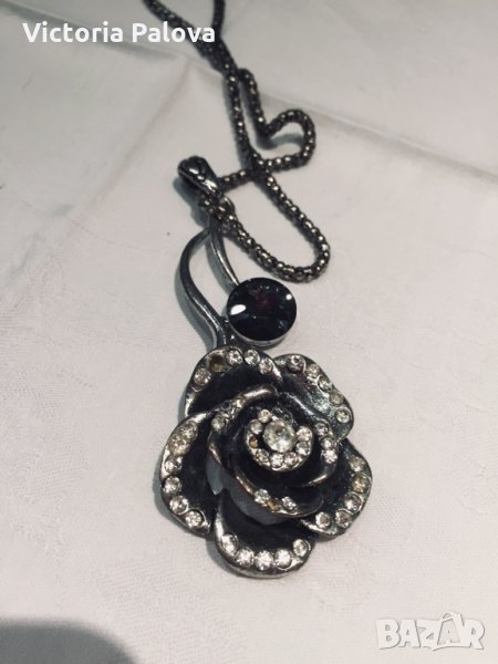 Колие роза, снимка 1