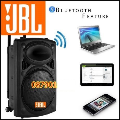 5000w JBL 15ка и 12-ка!Караоке тонколона 15 Bluetooth 2 микрофона в  Аудиосистеми в гр. Белово - ID20407326 — Bazar.bg