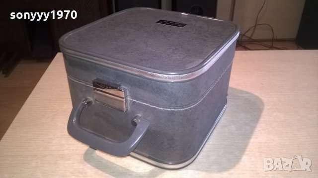 sony-made in japan-ретро куфар-22х22х16см-внос швеицария