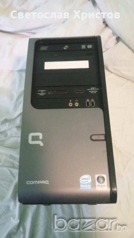 Продавам четириядрен марков настолен компютър HP Compaq Presario SR5308FR , снимка 1 - За дома - 20490777