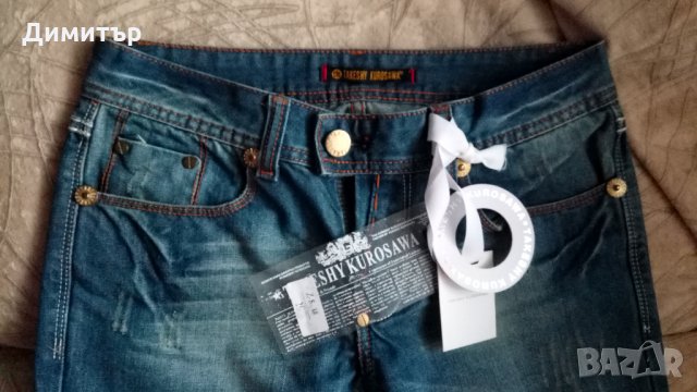 Дамски дънки Takeshy Kurosawa р-р 29, снимка 3 - Дънки - 25389580